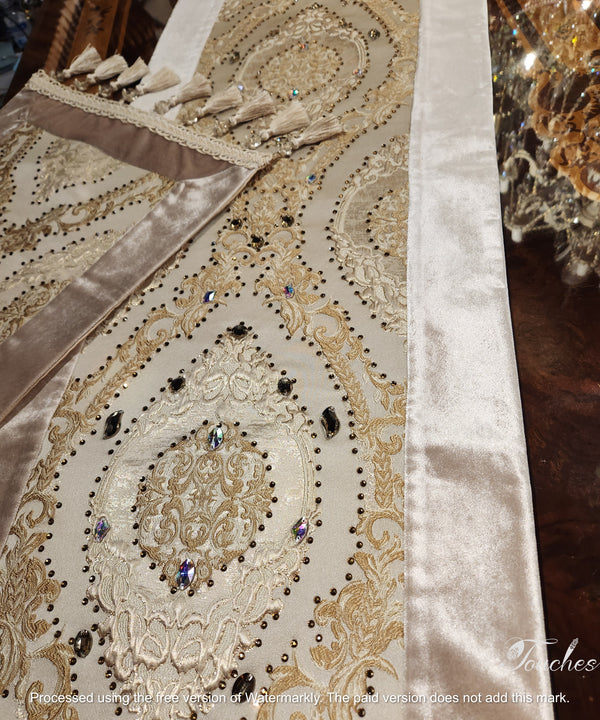 Table Covers Set with Original Swarovski Crystals