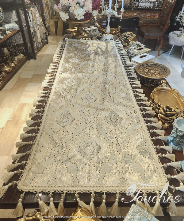 Swarovski Crystal Table Runner - 210cm x 70cm